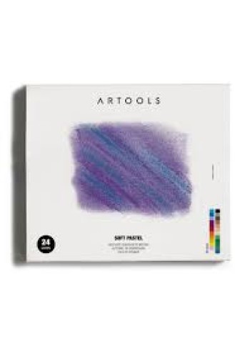 Pastel Seco Soft 24 Cores Artools